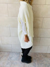 Ivory Shawl Knit Vest