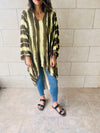 Yellow Printed Easy Breezy High Low Shirt