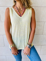 Yellow Bayside Tank Top