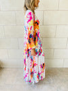 White Paint Dress