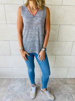 Grey Bayside Tank Top