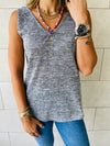 Grey Bayside Tank Top