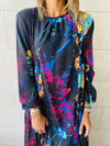 Black Paint Dress