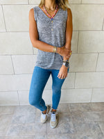 Grey Bayside Tank Top