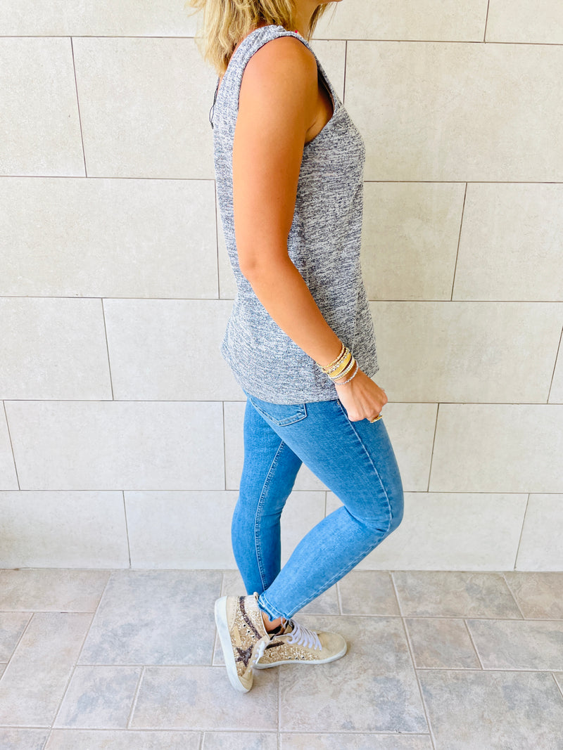 Grey Bayside Tank Top