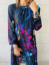 Black Paint Dress