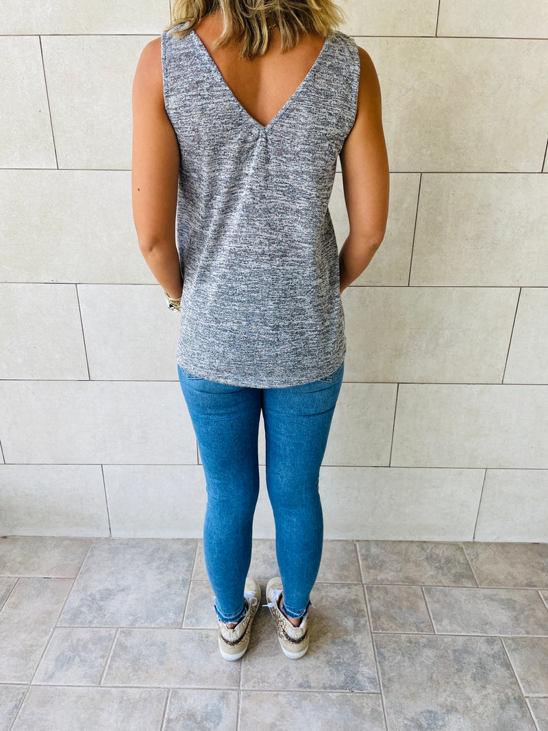 Grey Bayside Tank Top