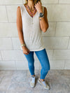 Beige Bayside Tank Top