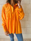 Orange Buttons Up Shirt