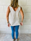 Beige Bayside Tank Top