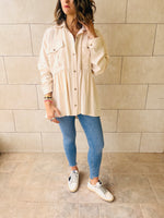 Beige Buttons Up Shirt