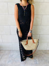 Black Portside Beach Dress