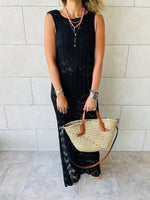 Black Portside Beach Dress