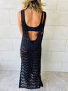 Black Portside Beach Dress