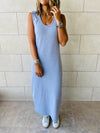 Grey Ribbed Dress