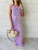 Lilac Portside Beach Dress