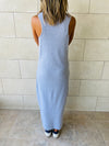 Grey Ribbed Dress
