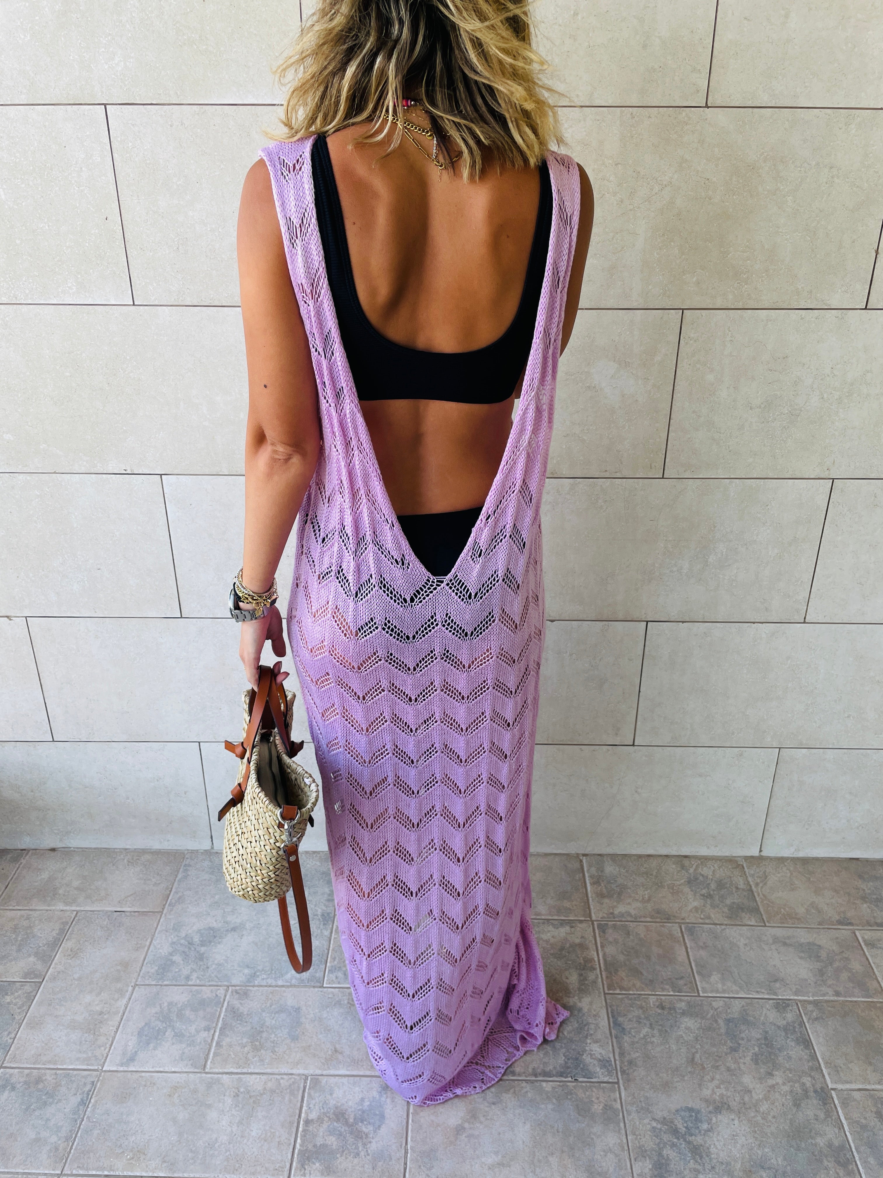 Lilac Portside Beach Dress