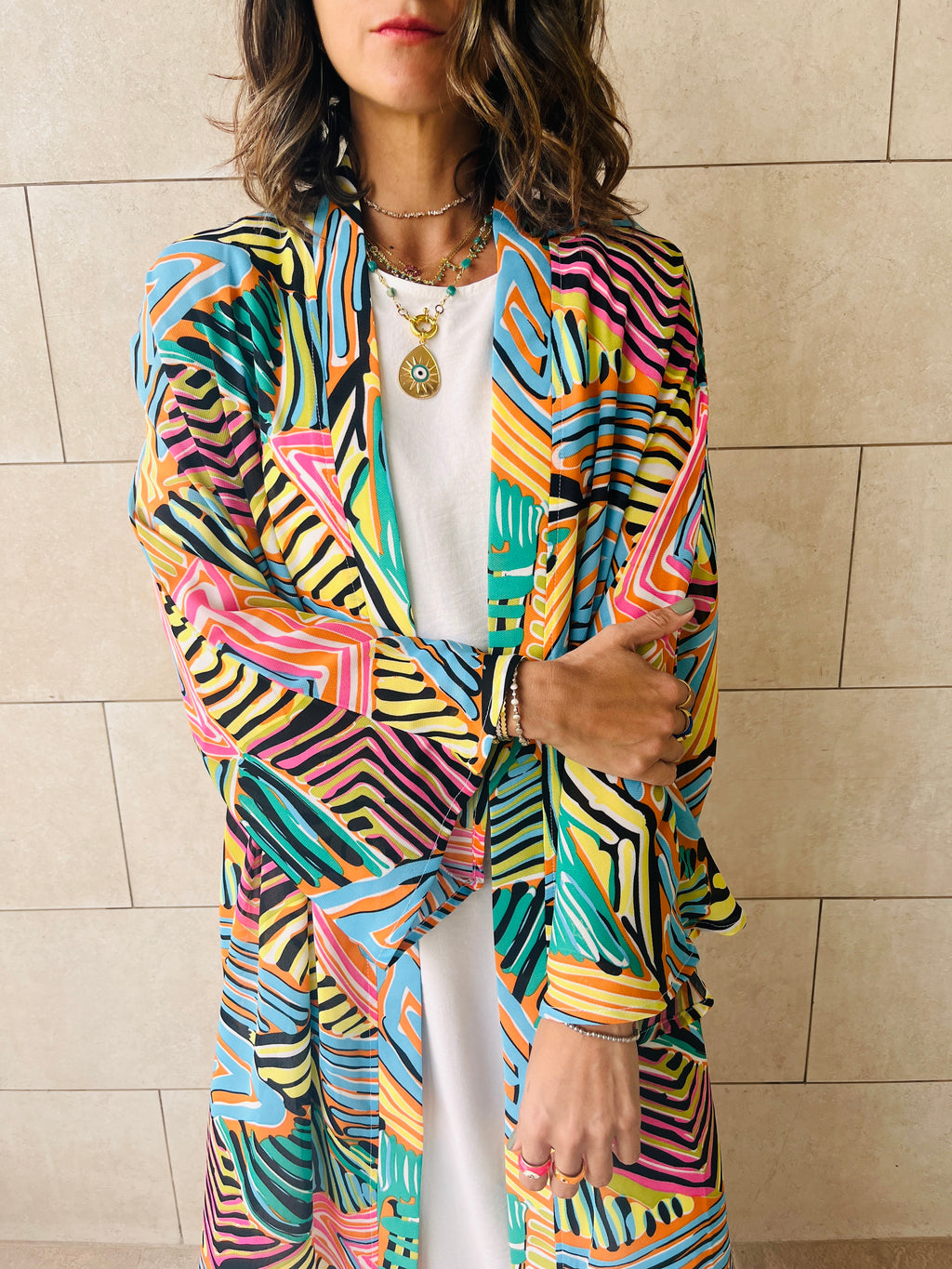 Downtown Funk Kimono