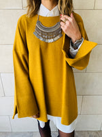Mustard Warm Me Up Knit Pullover