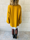 Mustard Warm Me Up Knit Pullover