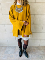 Mustard Warm Me Up Knit Pullover