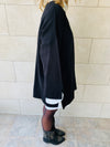 Black Warm Me Up Knit Pullover