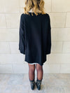 Black Warm Me Up Knit Pullover