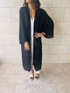 Black Light As Air Straight Kimono