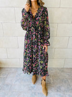 Floral Chiffon Dress