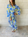 Lemon Tie Shirt Dress
