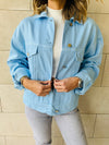 Pastel Blue Denim Jacket