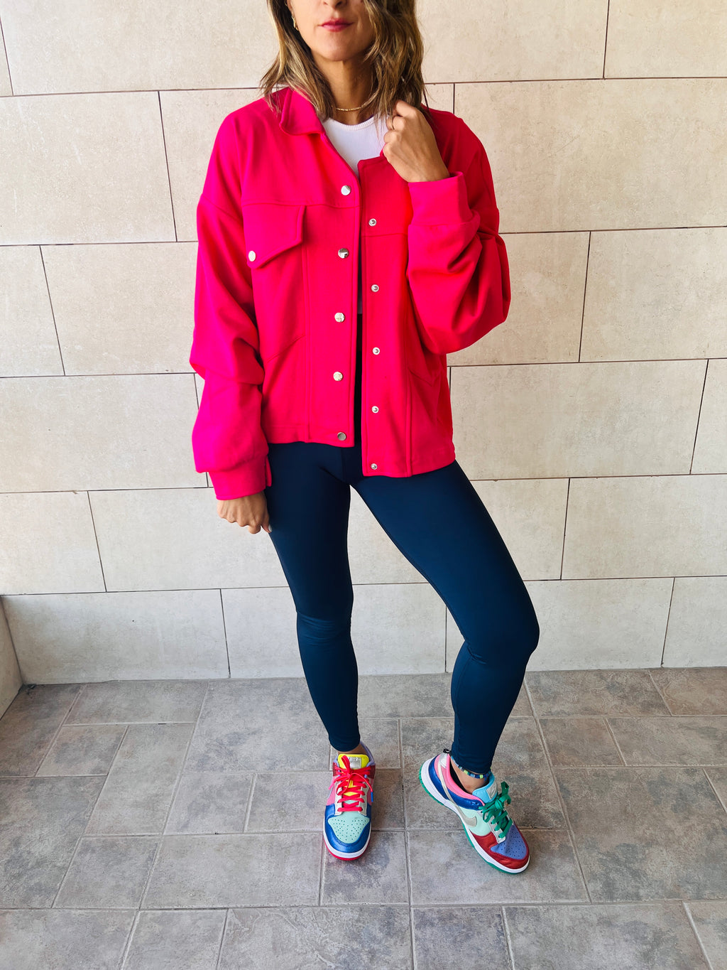 The Fuchsia Shacket