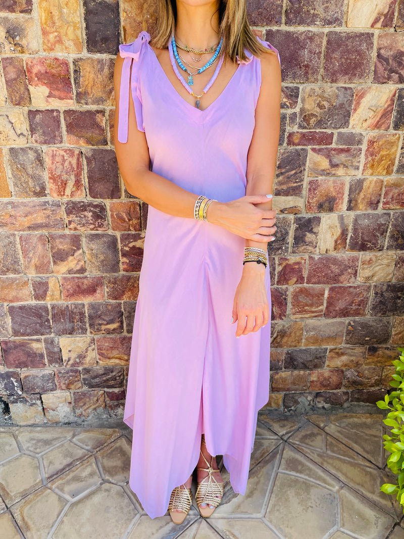 Lilac Catalonia Dress