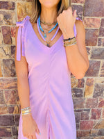 Lilac Catalonia Dress