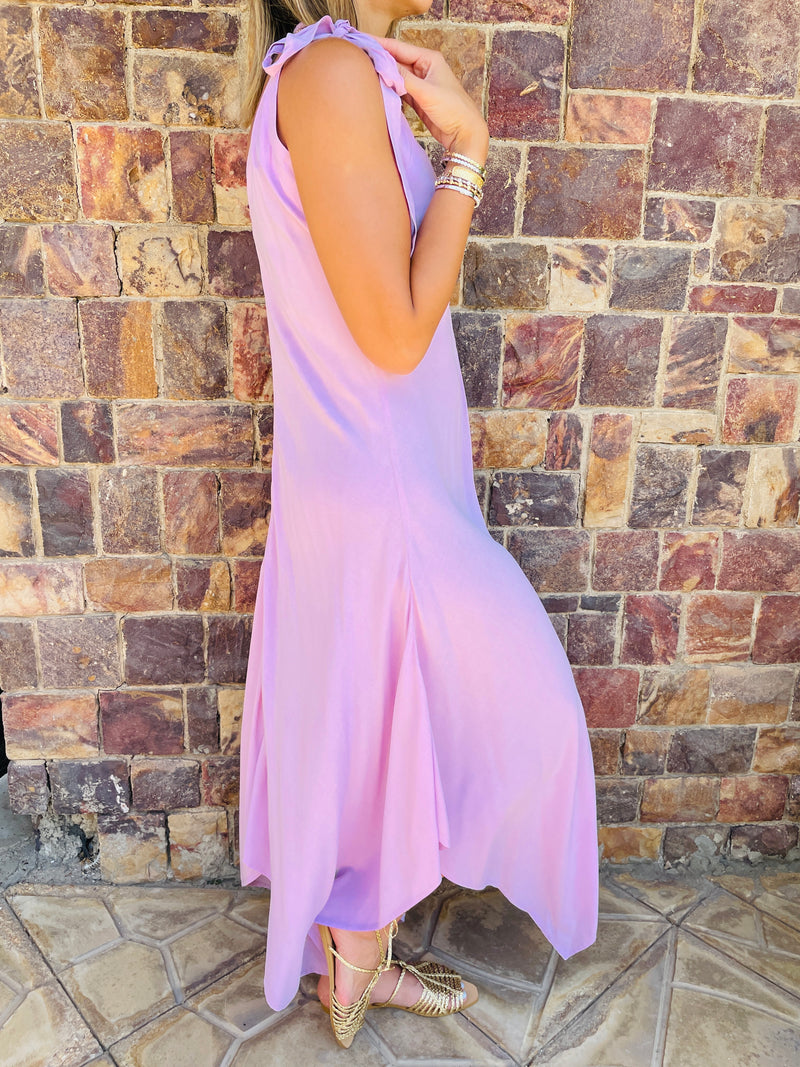 Lilac Catalonia Dress