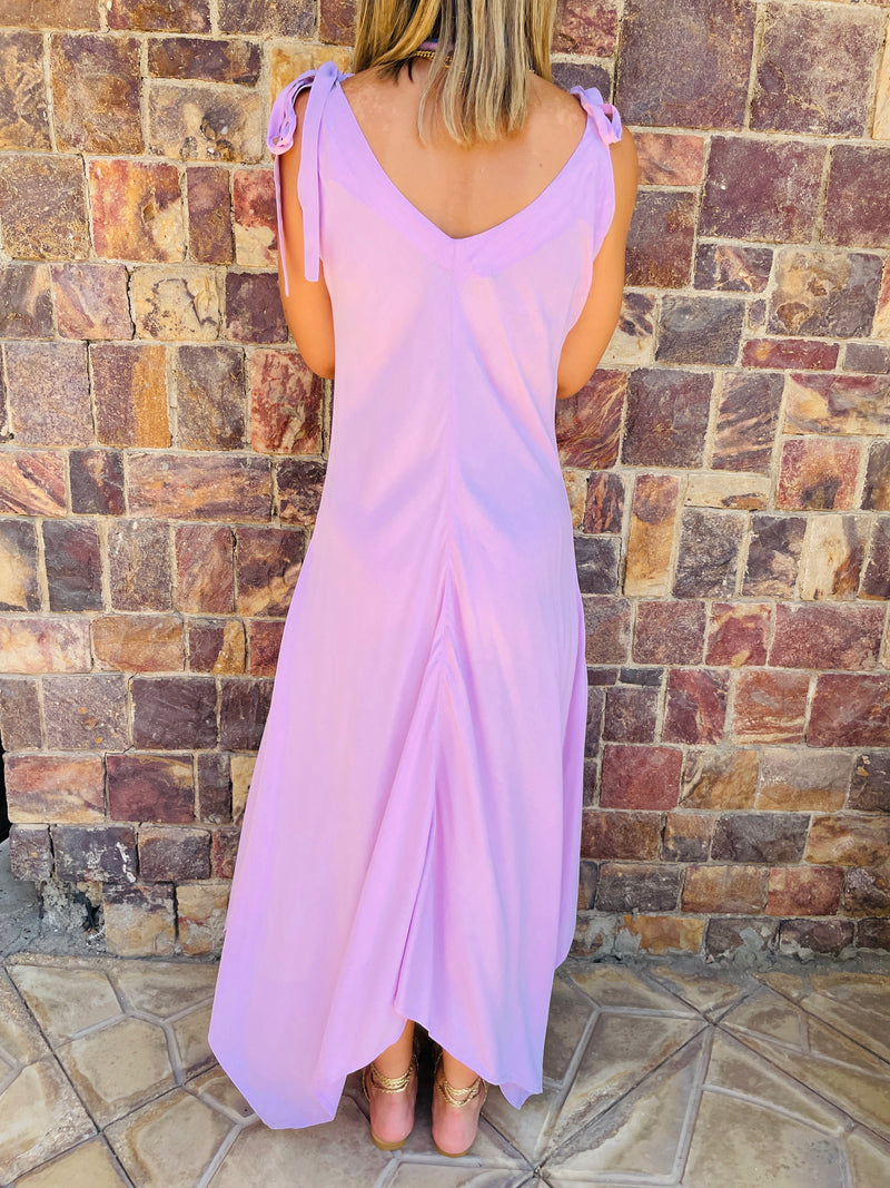 Lilac Catalonia Dress