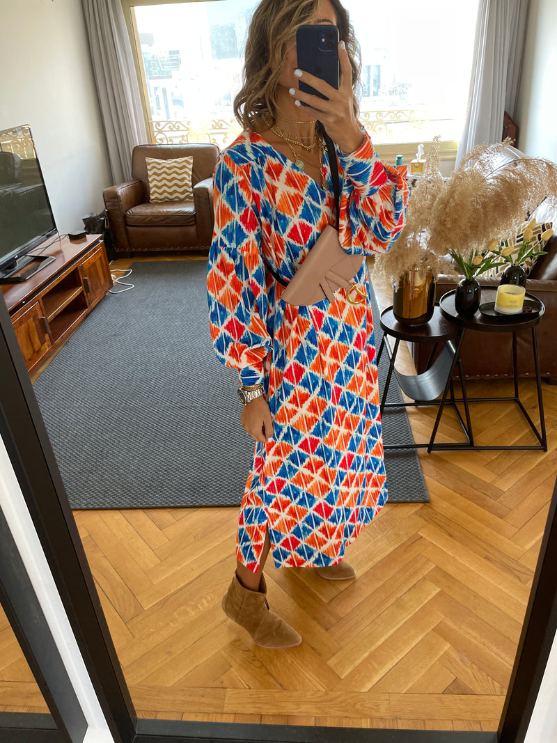 Geometric Shift Dress