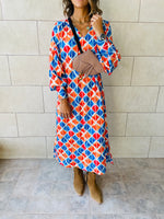 Geometric Shift Dress