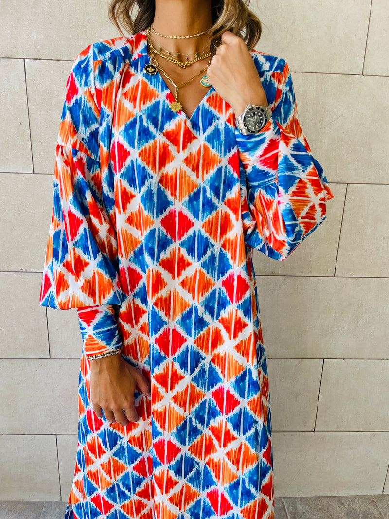 Geometric Shift Dress