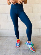 Navy Frillu Signature Leggings