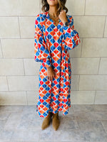 Geometric Shift Dress