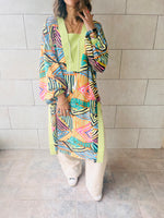 Lime Downtown Funk Longline Tunic