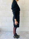 Gold Button Dress