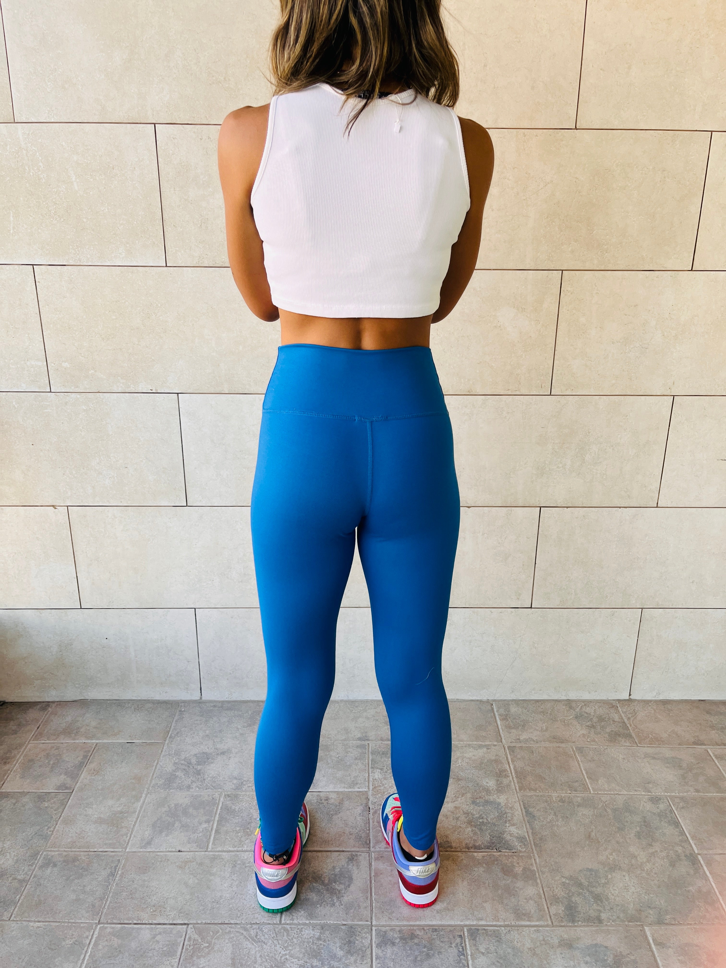 Blue Frillu Signature Leggings