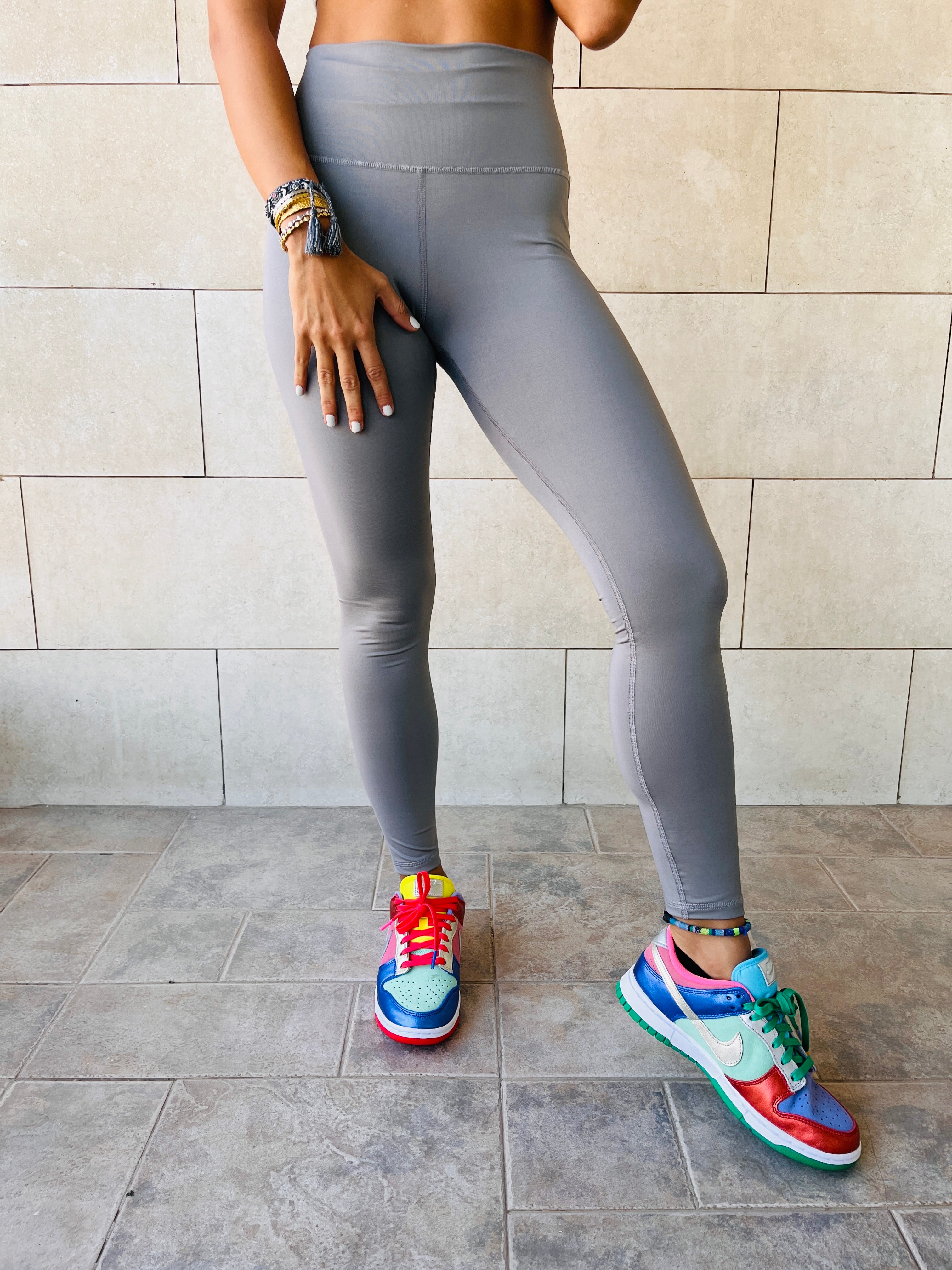 Grey Frillu Signature Leggings