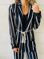 Monochrome Embellished Jacket