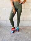 Olive Frillu Signature Leggings