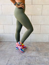 Olive Frillu Signature Leggings