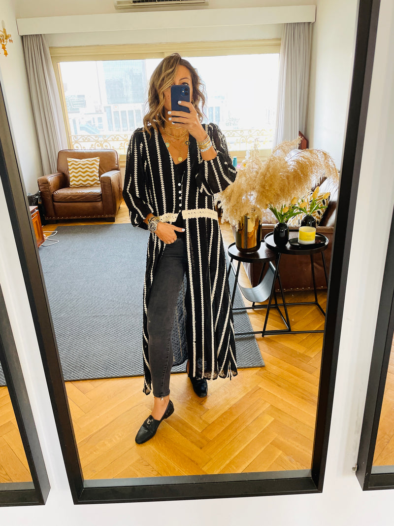 Monochrome Embellished Shirt